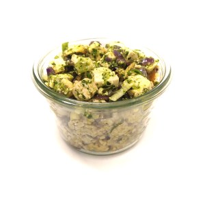 Tofu à la tomate & boulgour