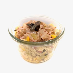 Salade de Thon citronné  & légumes croquants